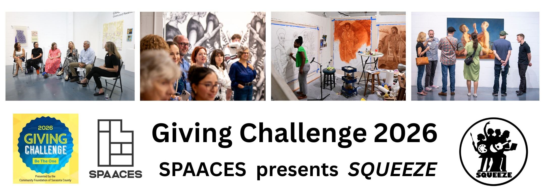 Squeeze Giving Challenge Header